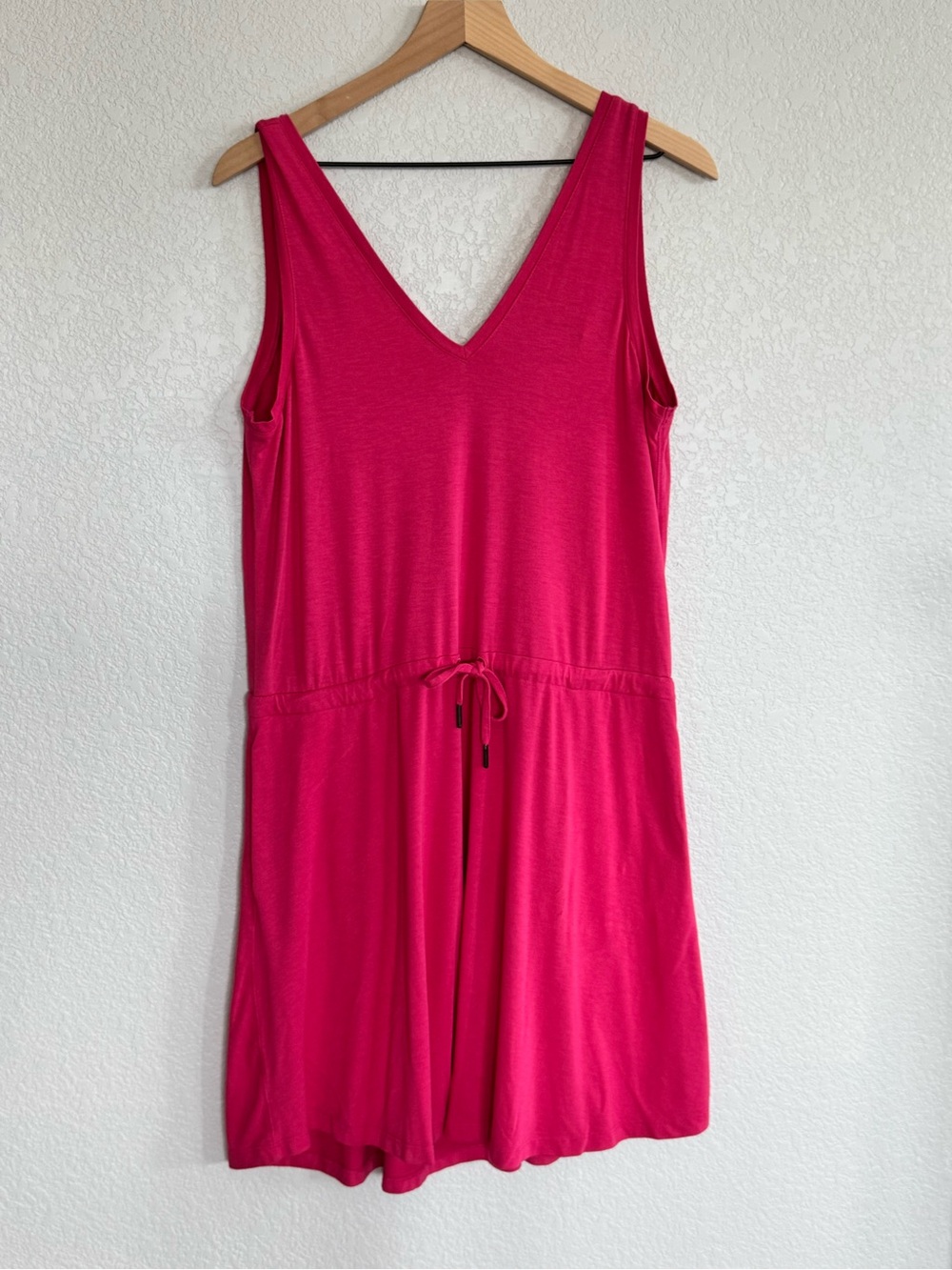 Sweaty Betty Hot Pink Midi Dress - Size Small but fits like M or L